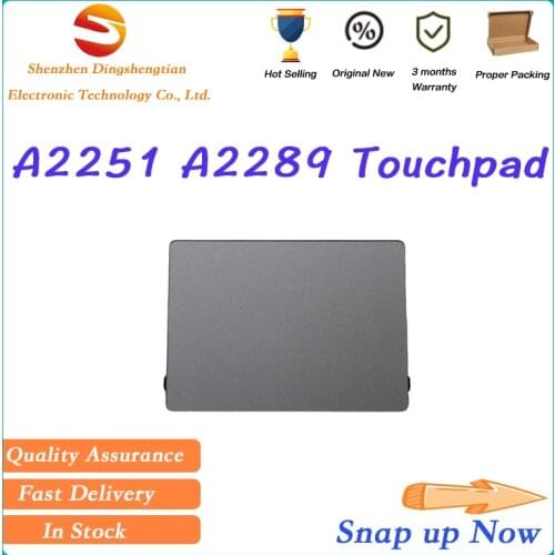New Laptop Original Touch Trackpad For Macbook Pro 13" A2251 A2289 Trackpad Touch Panel Gray, Silver 2020 Year