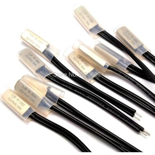 Temperature control switch KSD9700 95 degrees normally closed thermal protector / temperature controller 5A / 250V