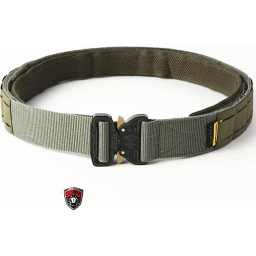 Emersongear 2 Inch Tactical Belt Quick Release Cobra Buckle Laser MOLLE Mens Belts Camo EM9577