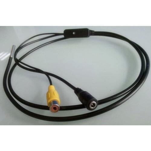 5.5mm AV Endoscope Inspection Borescope Camera TVL Videoscope 2M