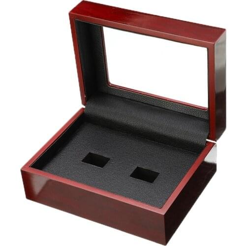 2/3/4/5/6 Holes Vintage Jewelry Box Case Wooden Jewelry Package Display Jewelry Organizer Ring Box Holder шкатулка для украшений