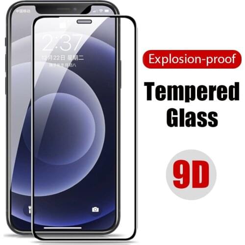 Protective Glass Iphone 8 Plus Screen Protector Iphone Xs Max Screen Protector on Iphone 11 12 Pro Max Mini X Xr SE 6 6S 7 Glass
