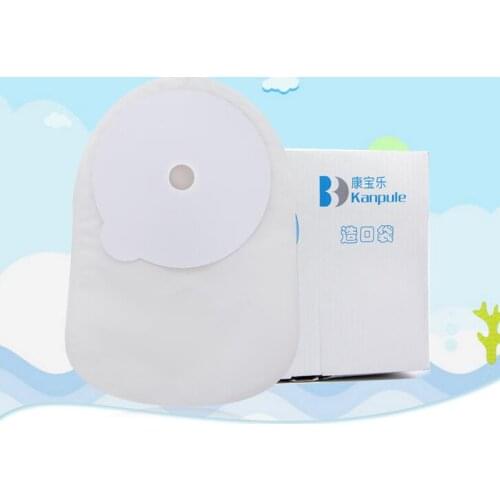 10 pcs one system anorectal closed ostomy bag 15-60mm deodorant material hydrocolloid stool bag
