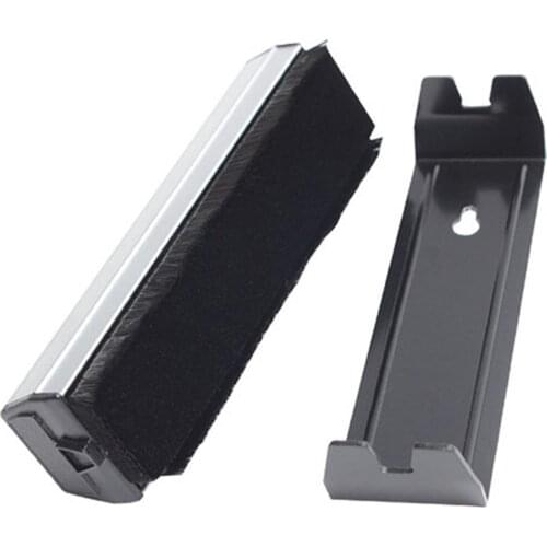 2 in 1 Carbon Fiber+ Velvet Vinyl Record Anti Static Cleaning Brush Dust Remover for LP Vinyl Records Tools