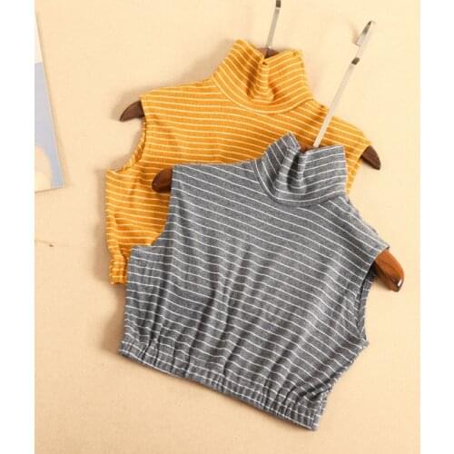 2021 Ladies Turtleneck Fake Collar Autumn Winter Windproof False Collar Girls Removable Blouse Shirt Detachable Scarf Wrap Decor