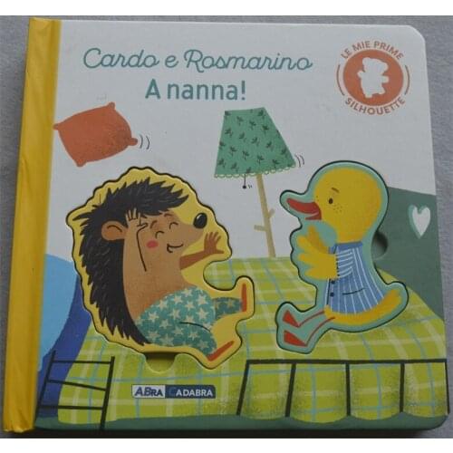Arent Child Kids Toddler Italian Book Early Education Cute Picture Interesting Story Cardboard Libros Book Age 0-3