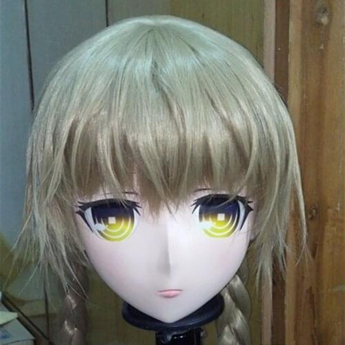 C2-023)Anime Kigurumi Masks Cosplay Kigurumi Breast Zentai Skin Fetish Suit Crossdresser in Party Mask Anime Kigurumi Role