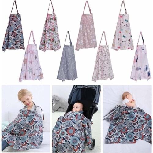 Baby Breastfeeding Towel Maternity Apron Infants Stroller Nursing Cover Blanket 97BE