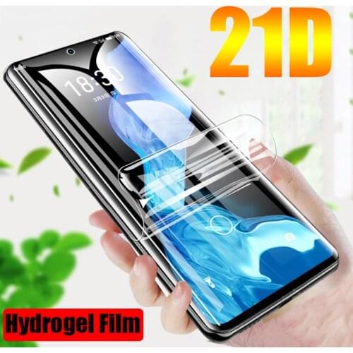 21D Full Hydrogel Film For Meizu X8 Note 8 9 M6s 16 Plus 16 15 17 Protective Film For Meizu Pro 6 7 Plus TPU Screen Protector