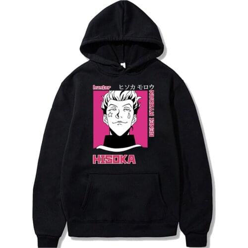 Hunter X Hunter Hisoka Hoodies Men Women Tops Oversized Sweatshirts Harajuku Anime Hoodie Japanese Streetwear Pullover One Piece
