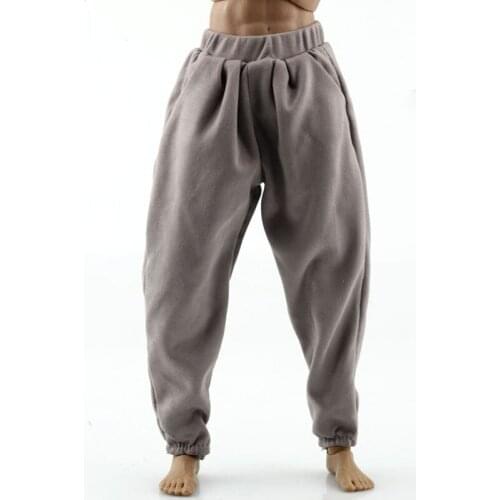 1/6 Scale Soldier Toy Model Trend Casual Hip Hop Loose Sweatpants Is A 12' Movable Doll Collection Human Doll Accessories