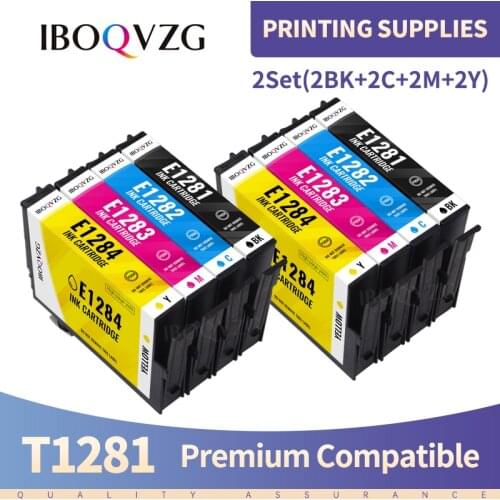 IBOQVZG T1281 T1282 T1283 T1284 Ink cartridge Compatible for EPSON stylus S22 SX130 SX125 SX235W SX435W SX425W BX305F BX305FW