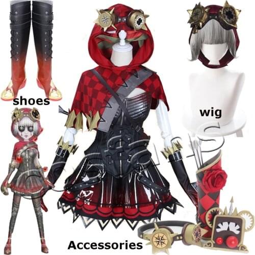 Game Identity V Cosplay Tracy Reznik Little Red Riding Hood Costume Original Skin Costumes Women Skirt