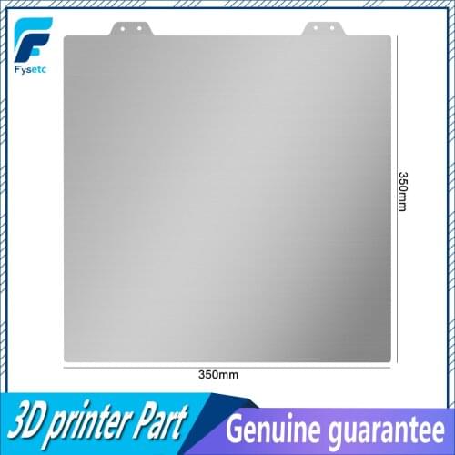 FYSETC Voron 2.4 3d Printer 350x350mm Spring Steel Sheet With 2pcs PEI Stickers For Voron V2.4 Ender 5 plus 3d Printer