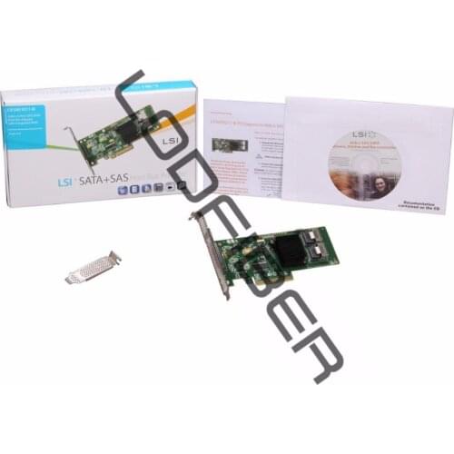 LODFIBER for LSI Logic LSI00194 MegaRAID SAS 9211-8i 8Port 256MB 6Gb/s Single Controller Card
