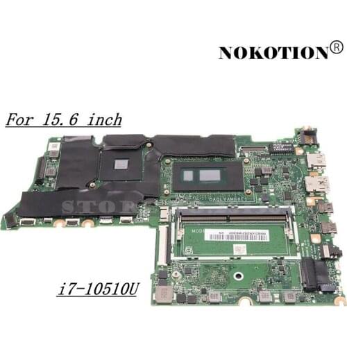 NokotionDA0LVAMB8E1 DA0LVAMB8E0 For Lenovo Thinkpad Thinkbook 15 15-IML 15.6 inch Laptop Motherboard i7-10510U+AMD Radeon 620