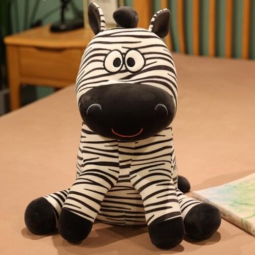 Lovely zebra Plush Doll pillow bed sleeping doll baby doll birthday present