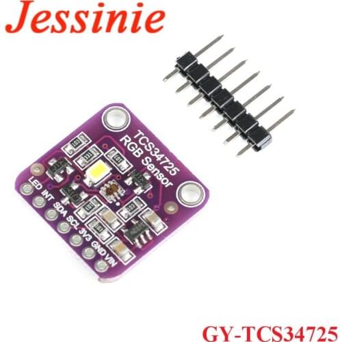 TCS34725 RGB Sensor Module CJMCU-34725 Color Sensor GY-TCS34725 IIC LED For Arduino Electronic DIY Development Board