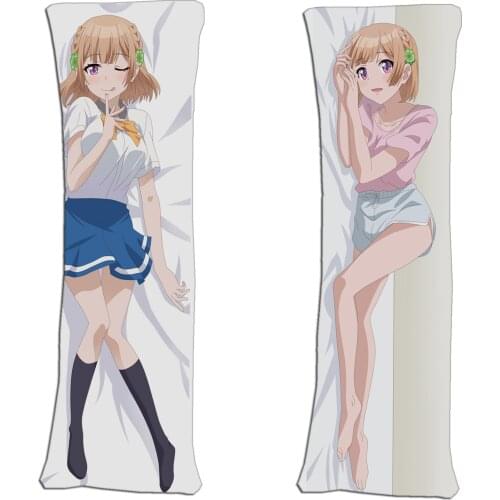 Osananajimi ga Zettai ni Makenai Love Comedy Pillow Covers Dakimakura Case 3D Double Sided Bedding Hugging Body Pillowcase
