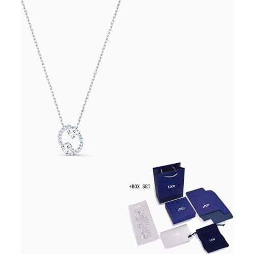 New ZODIAC II Pendant Necklace Element Charming Sun Pattern Cancer Decoration Female Exquisite Jewelry Gift