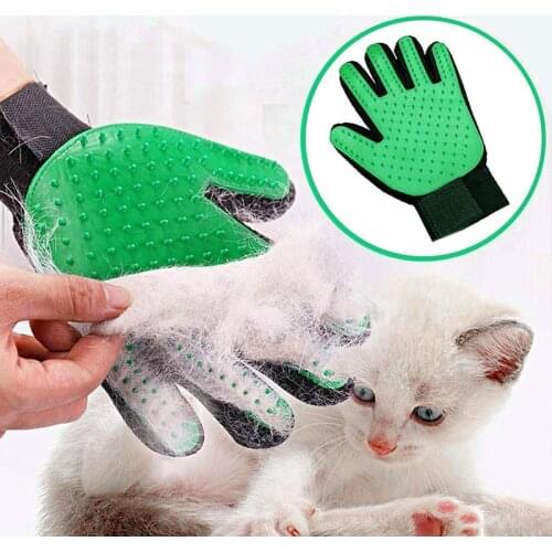 5 Colors Cat Grooming Glove Pet Massage Hair Removal Glove Dog Bath Cleaning Brush Deshedding Comb Pet Care Glove