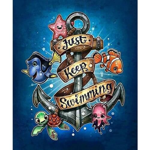 Full Square/Round Drill 5D DIY Diamond Painting Cartoon Animal 3D Embroidery Rhinestone Cross Stitch Mosaic Home Decor Gifts