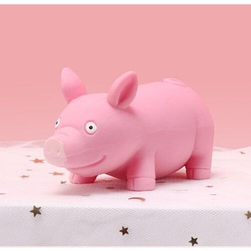 Decompression Stretching Pig Pink Pag Decoration Piglet Vent Emotional Toy Autism Toy Home Decoration Party Mascot Lucky Pigs
