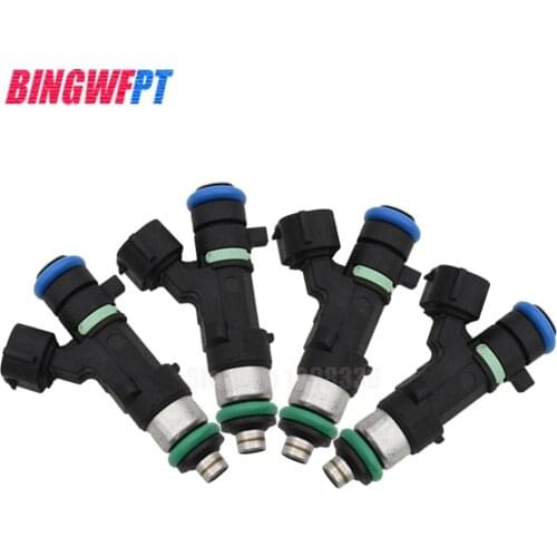 4x Fuel Injectors Nozzle For Nissan Altima 2007-2013 Rogue Sentra 08-13 2.5L L4 16600-JA000 16000JA000 0280158130 0 280 158 130