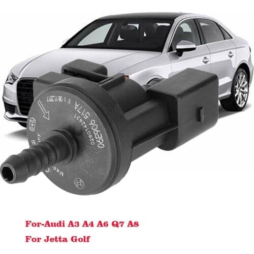 Fuel for Vapor Canister Purge Solenoid Valve For Audi A3 A4 A6 Q7 A8 /VW Jetta Golf 06E 906 517 A 06E906517A 0280142431