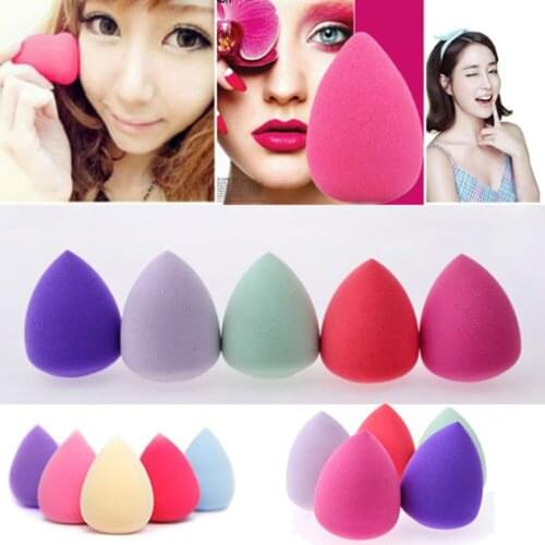 1PCS Professional Soft Makeup Foundation Cosmetic Puff Water Drop Gourd Shape Make Up Sponges Smooth Face Makeup Beauty Tools