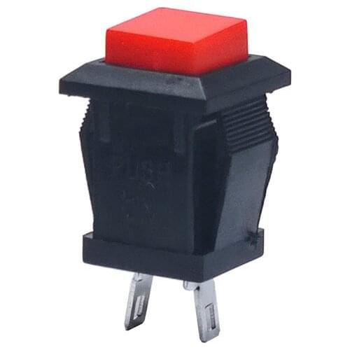 10pcs 20pcs DS-431 2Pin 2 color 14mm Push Button Switch Reset Snap-in SPST Lockless switch