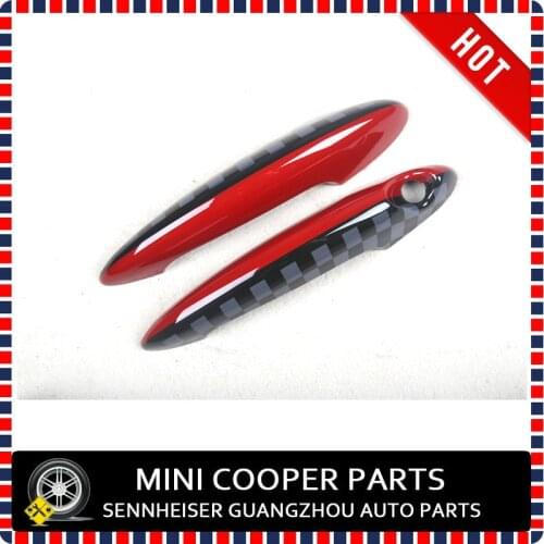 Brand New ABS Material UV Protected Union Jack JCW PRO Style Door Handle Cover For mini cooper R56 R57 R58 R59 (2 pcs/set)
