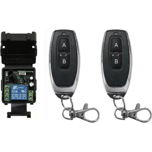 433Mhz switch Universal Wireless Remote Control DC 12V 24V 1CH RF Relay Receiver Transmitter for LED/Light/fan lamp