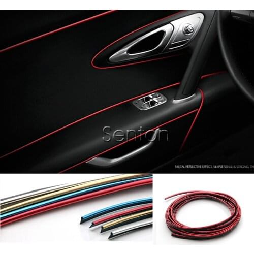 5M Car-Styling Interior Decoration Stickers For Fiat Punto Stilo 500 Bravo Jeep Renegade Wrangler JK Grand Cherokee Accessories