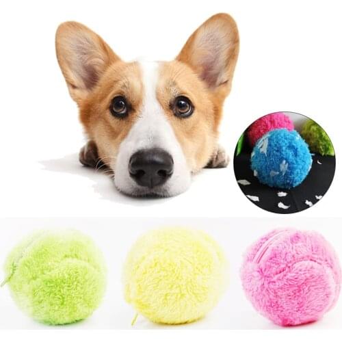Automatic Rolling Ball Electric Dust Cleaner Vacuum Floor Sweeping Robot Cat Toy Microfiber Cleaning Robotic Ball Tool Dog Toy