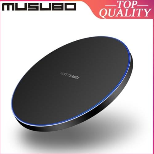 Musubo Fast Wireless Charger For Apple iPhone 11 Pro Max Xs XR X 8 Plus Luxury QI Chargeur For Samsung Note 10 + S10 S9 Charging