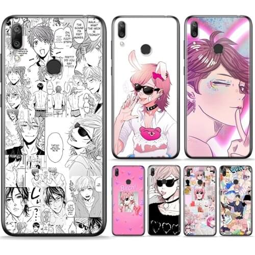 Anime Yarichin Club Silicone Cover For Huawei P Smart 2021 2020 Z S Plus Mate 30 20 10 Pro Lite 2019 2018 Phone Case