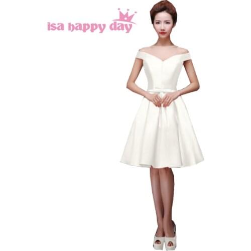 Champagne satin cute lovely short sexy sweet 16 girls bandage knee length homecoming dresses ball gown dress patterns H2644