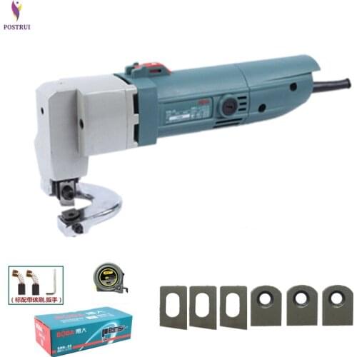 380W Electric Scissors 2.5mm Iron Sheet Shearing Machine Stainless Steel Automatic Sharpening Metal Shearing Tools SH6-25