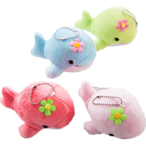 Ocean Animal DOLL 13CM Keychain Plush Stuffed Pendant Wedding TOY