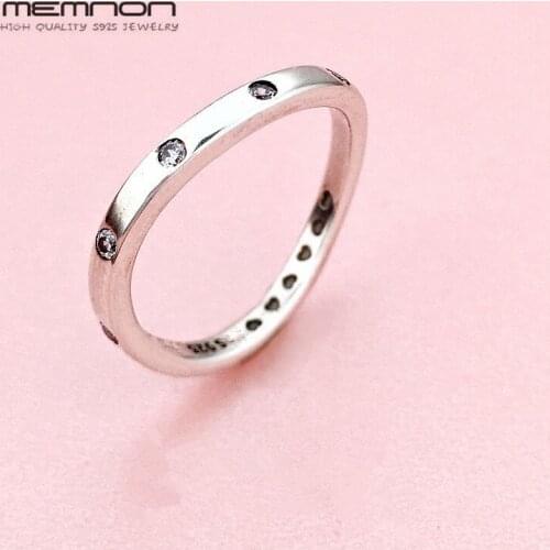 Memnon 2018 Spring ring Authentic 925 Sterling Silver Original Swirling Droplets Rings For Women wedding bands anillos Jewelry