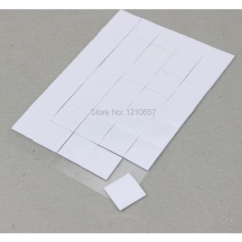 300PCS lot 15 x 15 x 1mm IC Chip Xbox PS PC VGA Chipset Silicone White Pad Thermal