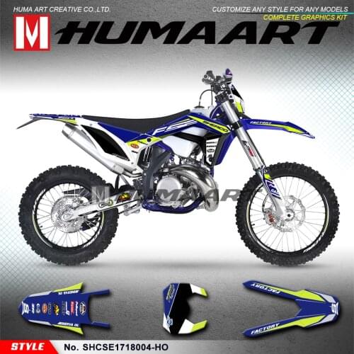 HUMAART Dirt Bike Stickers for Sherco Enduro SE-R SEF-R FSE 2017 2018 2019 2020 2021 SC SCF 2017 2018 2019 2020 2021