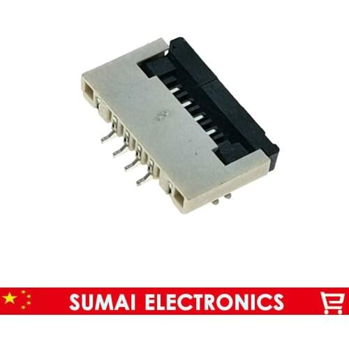 Sample, 4Pin FPC FFC connector cable socket 4 pin 1.0mm connector for LCD screen interface of DVD/GPS/MP3,4P