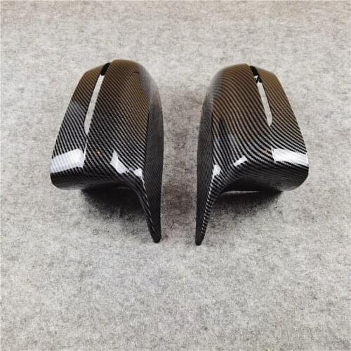 One Pair Carbon Fiber Rearview Mirror Cover For 5 7 8 Series G30 G38 G11 G12 G14 G15 ABS Left-hand Drive Only Car Mirror Caps