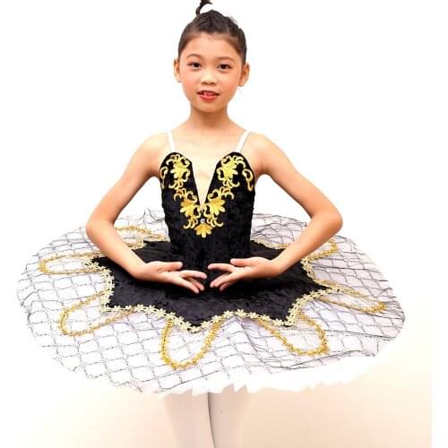 Professional Ballet Dress For Ballerina Tutu Skirts Figure Skating Performance Dress White Swan Lake Clothes