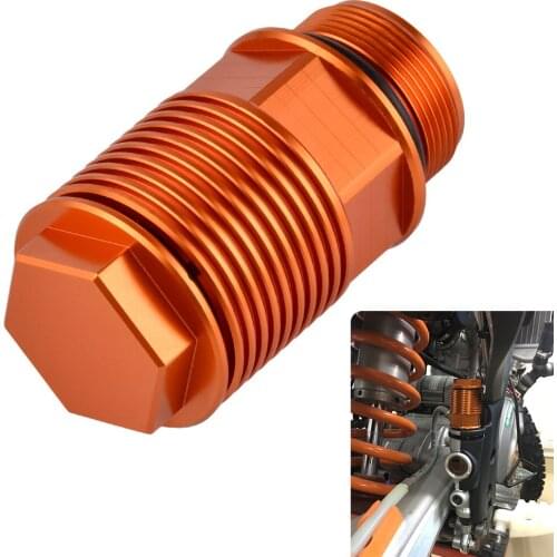 CNC Rear Brake Reservoir Extender with Cap For KTM 125 150 200 250 300 350 400 450 525 530 540 SXS SX SXF EXC XC XCF XCW SMR