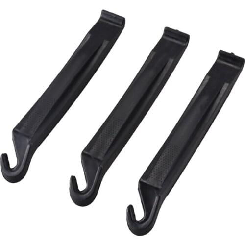 Bike Bicycle Detachable Wheel Tire Levers Repair Tool High Quality Plastic Black Hardened