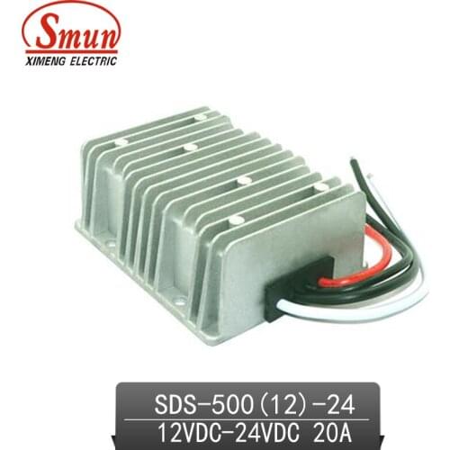 SMUN 12V-24VDC 20A DC-DC Converter Car Power Supply With CE RoHS Approved