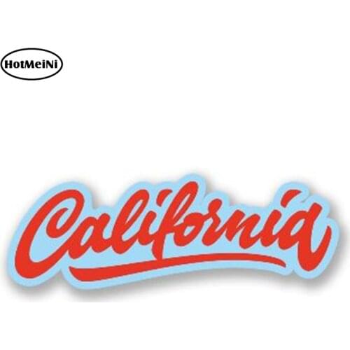 HotMeiNi 15cm x 5cm Car Styling California Decal Car Sticker for Bumper Windows Laptop Travel Luggage Waterproof Accessories